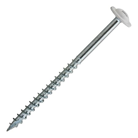 Csh Wood Screw, #10, 3 in, Zinc Plated Stainless Steel Flange Round Head 1500 PK 0.RWCC10300W27